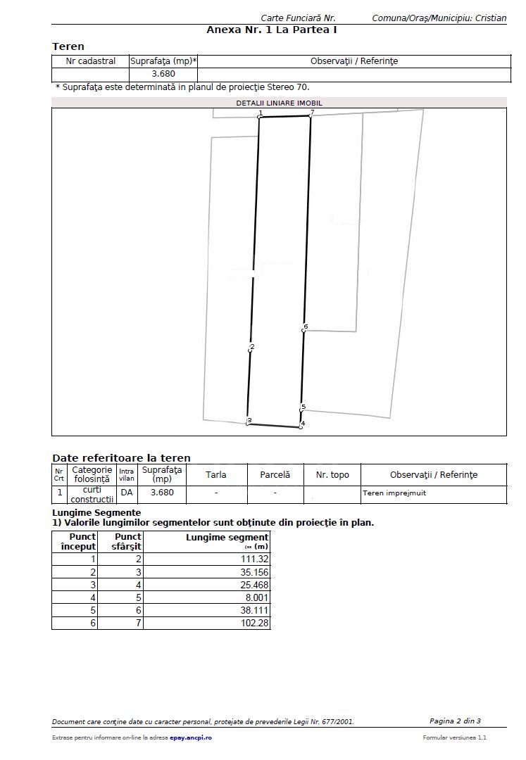 0% COMISION Teren intravilan de vânzare | DN1 Sibiu-Cristian - Poză 8