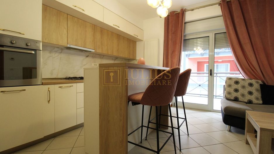 2 camere, terasă 14 mp, mobilat și utilat, lift – Complex Ring, Torontalului - Poză 4