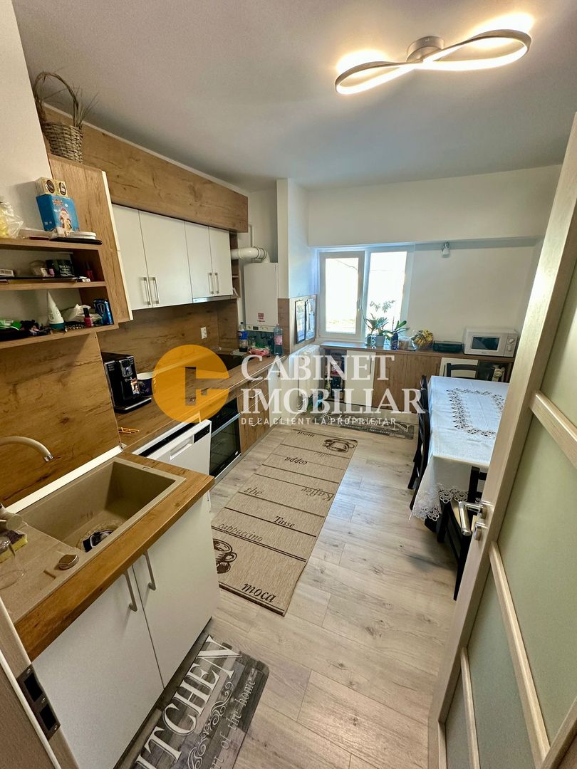 4 CAMERE RENOVAT - ETAJ 3 - BLOC DIN 1990 - ROND ZIMBRU - Poză 10