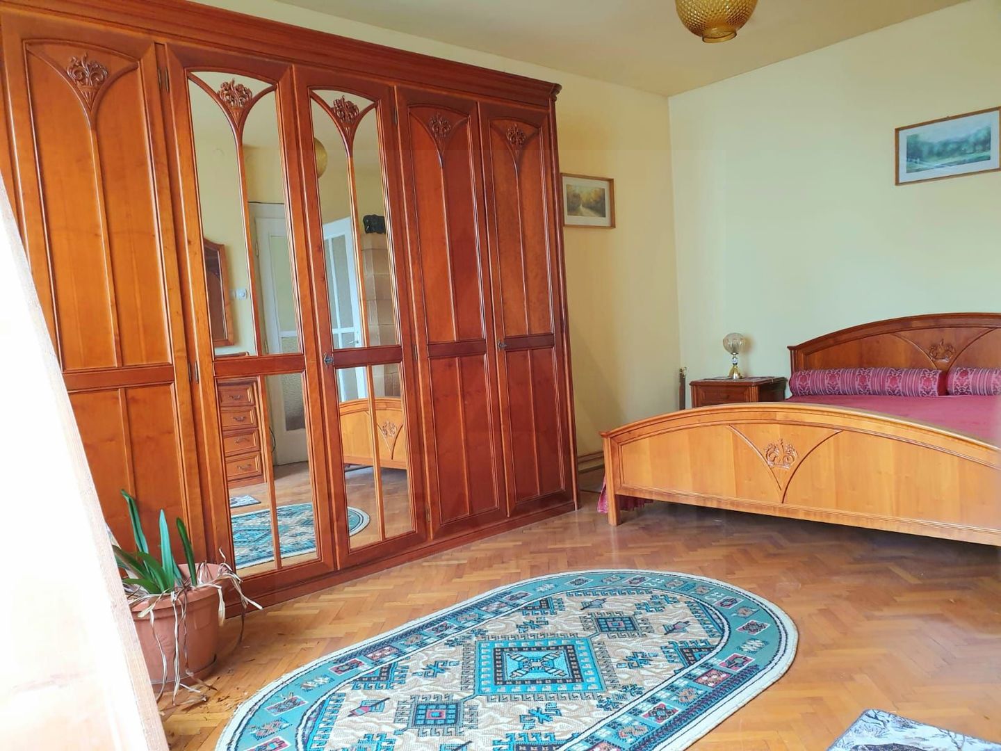 Apartament 4 camere 110 mp utili cu teren aferent si 2 bai Central - Poză 7