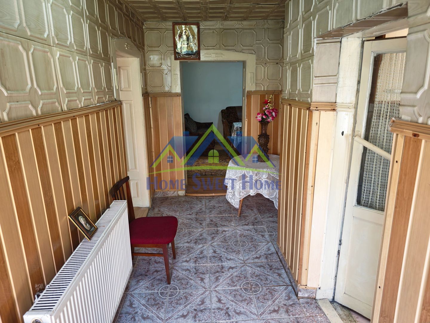 Casa Ghelari, 3 camere, 678mp, baie, buc., termopane, curte si gradina - Poză 7