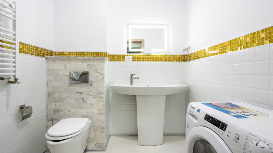 COMISION 0% - Apartament 2 camere finisat lux cu 2 bai, loc parcare, Herastrau - Poză 12