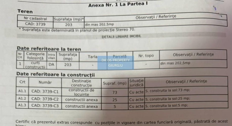 Casă cu teren și anexe – str. Mihai Eminescu - Schiță 11