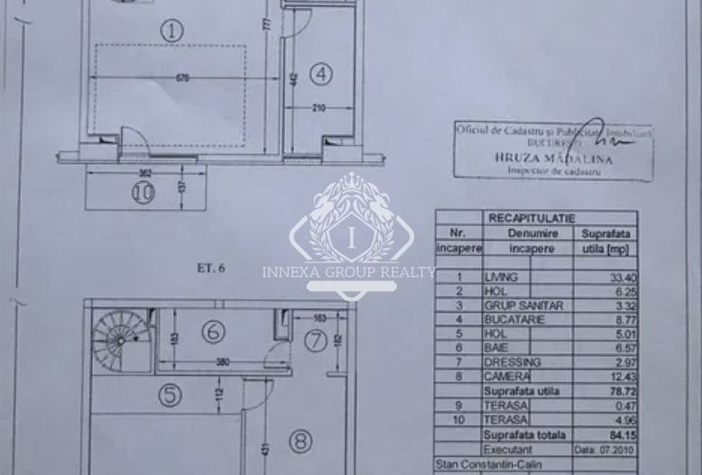 Parcul Carol-Viilor | Duplex 2 camere | et 5-6 | 84mp | Pet Friendly | 850 euro - Poză 7