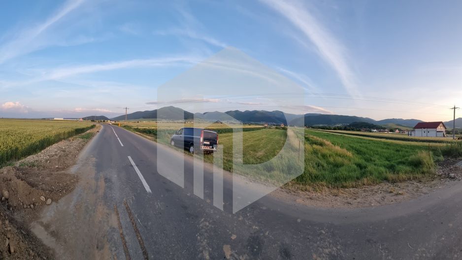 Teren Gura Râului-Orlat-1782 MP-2 fronturi-Utilitatile la 30 ml - Poză 3