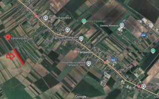Teren 9923 mp Tărtășești, cu utilități și acces asfaltat - Poză 2