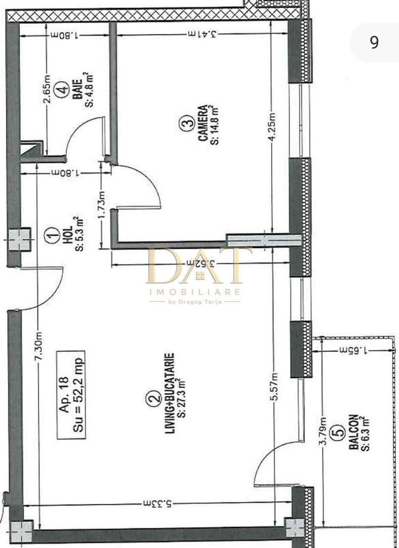 Apartament 2 camere, finisat, etajul 1,  garaj inclus, Terra Gardens - Poză 7