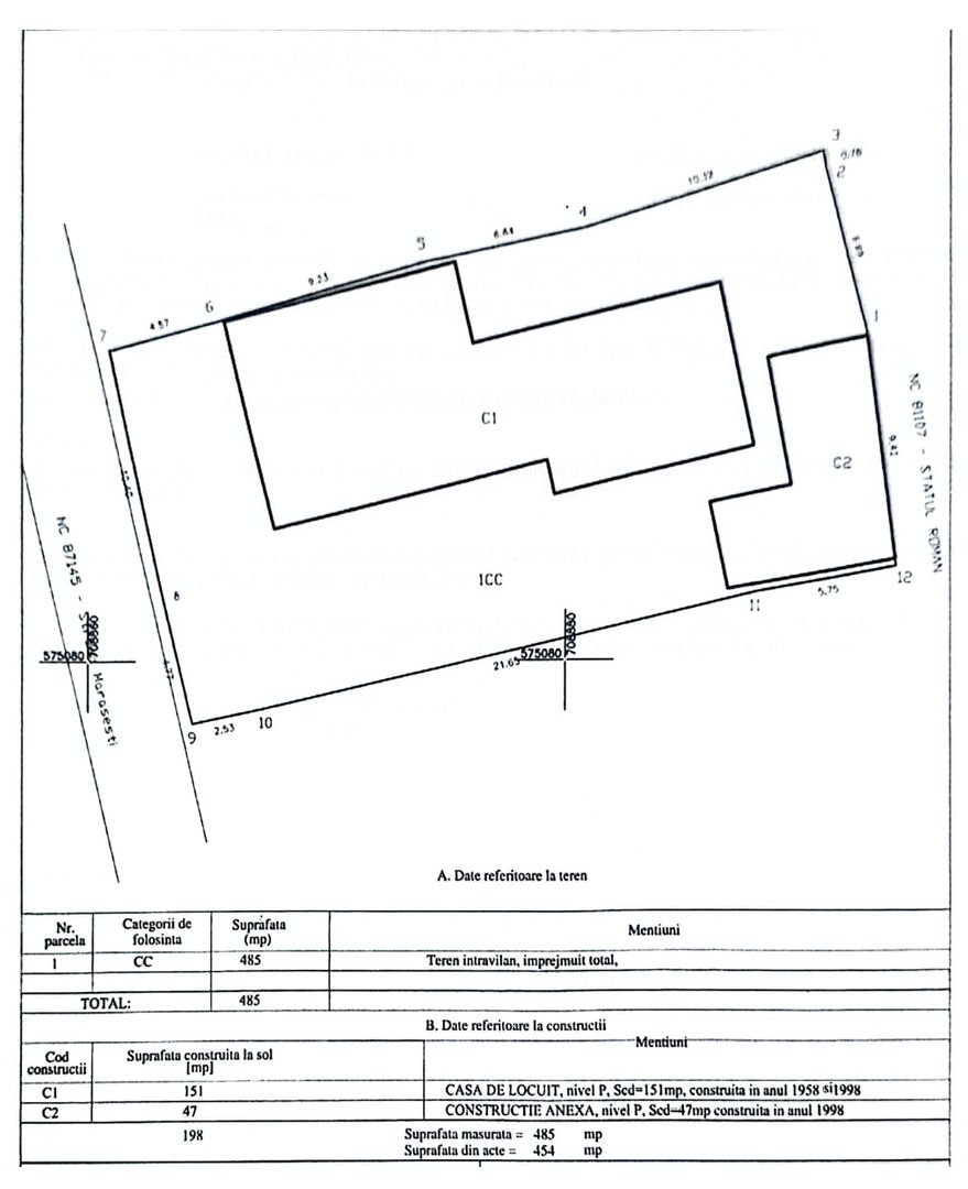 CASA individuala 151 mp și teren 500 mp, VASLUI - zona COPOU; - Poză 14