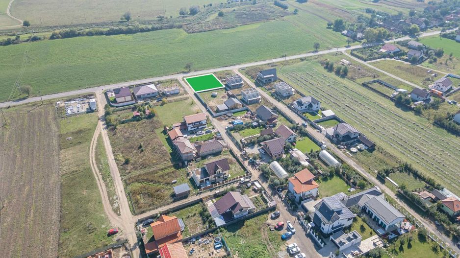 Teren 732 mp pentru construcții locuințe, Bod, utilități la stradă - Poză 4