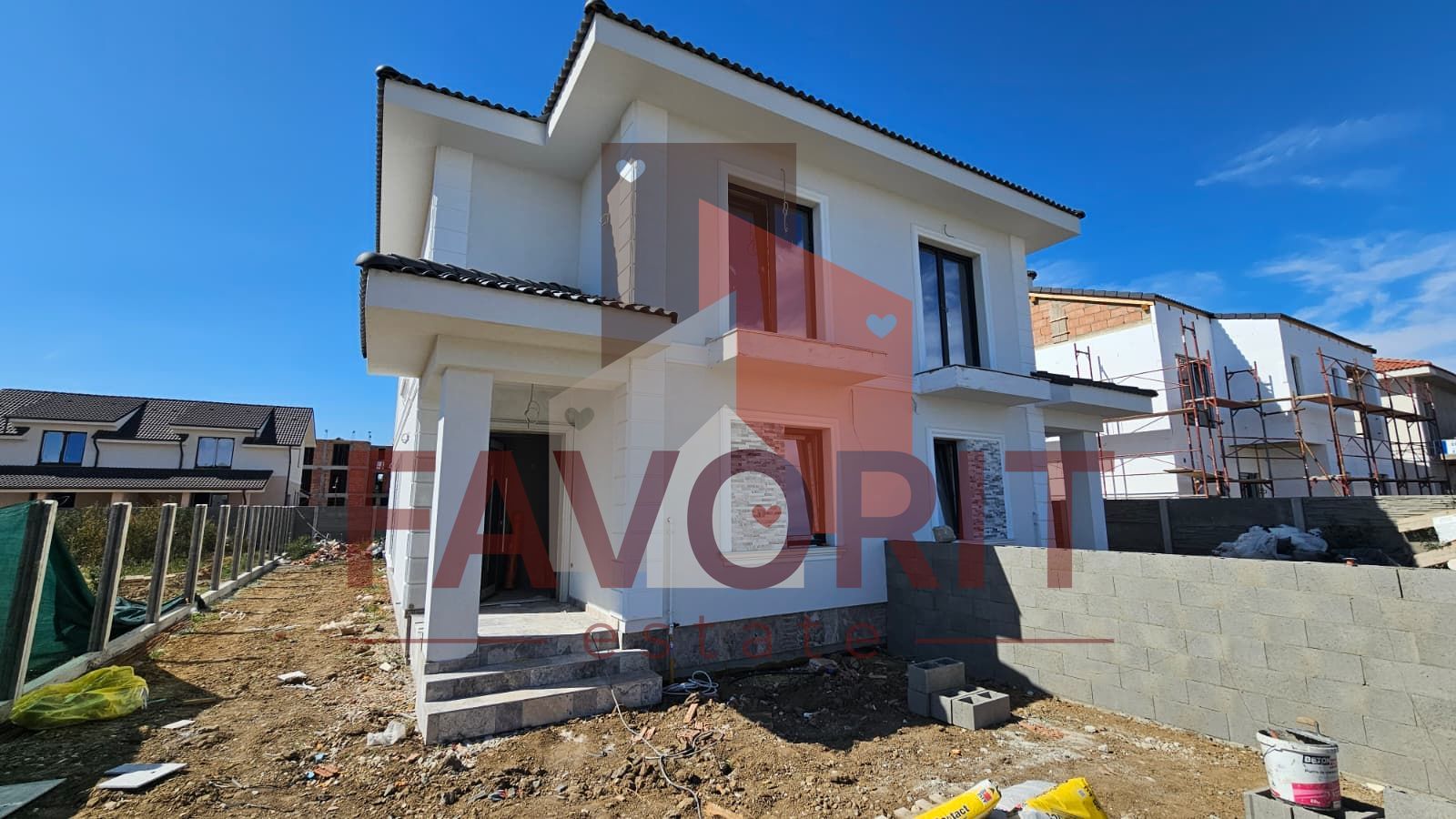 Duplex de Vanzare in Mosnita Noua. Toate utilitatile. Finisaje la alegere - Poză 1