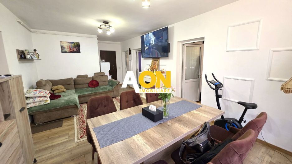 Apartament 3 camere, 2 balcoane, decomandat, mobilat, utilat, Ampoi 3 - Poză 3
