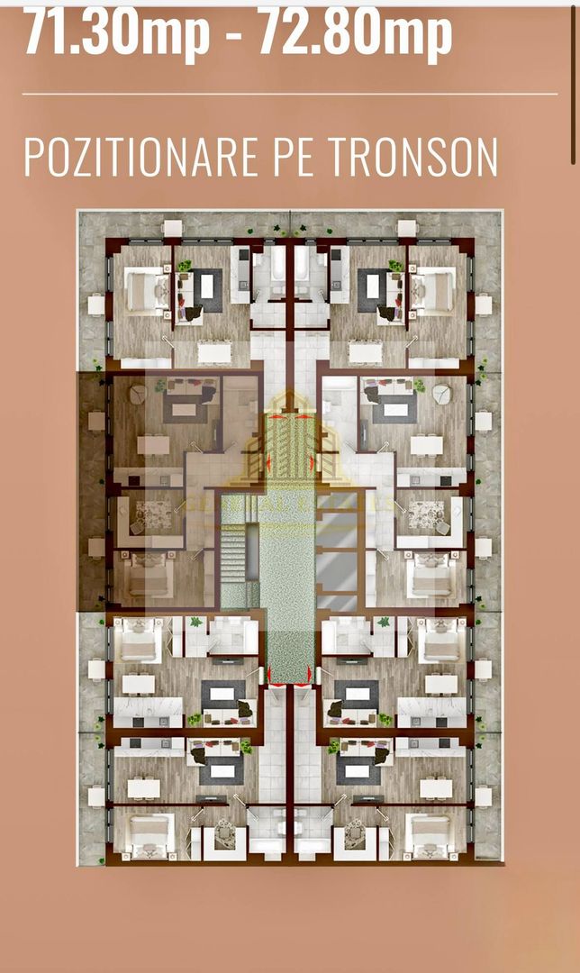 Vânzare apartament cu 2 camere în Complexul Rezidențial Copou Garden - Poză 5