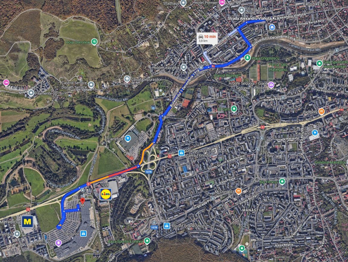 | Apartament cu 3 camere de vanzare | Cartierul Grigorescu | Etaj intermediar | - Poză 9