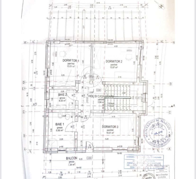 Vanzare casa individuală, Chinteni, 500 mp teren, strada asfaltata - Poză 3