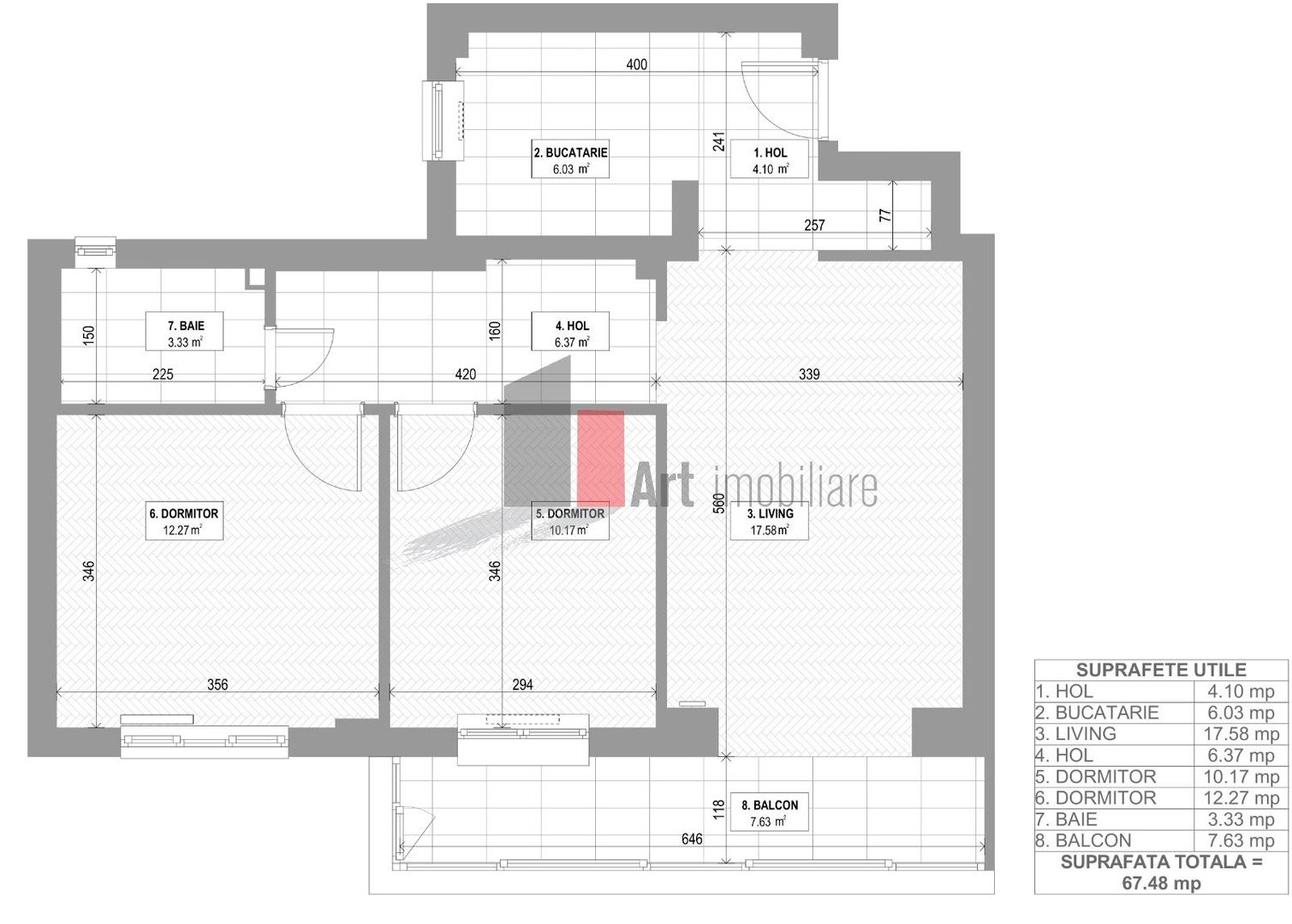 APARTAMENT 3 CAMERE MIHAI BRAVU - Poză 11