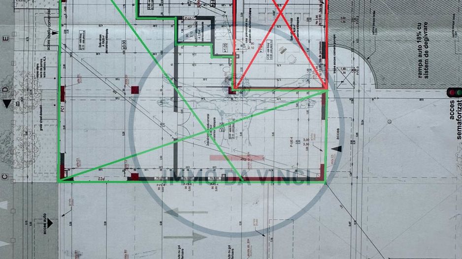 Spatiu comercial mixt suprafata de 171mp - Schiță 3