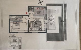 Apartament 2 camere si curte proprie centru Popesti - Poză 2