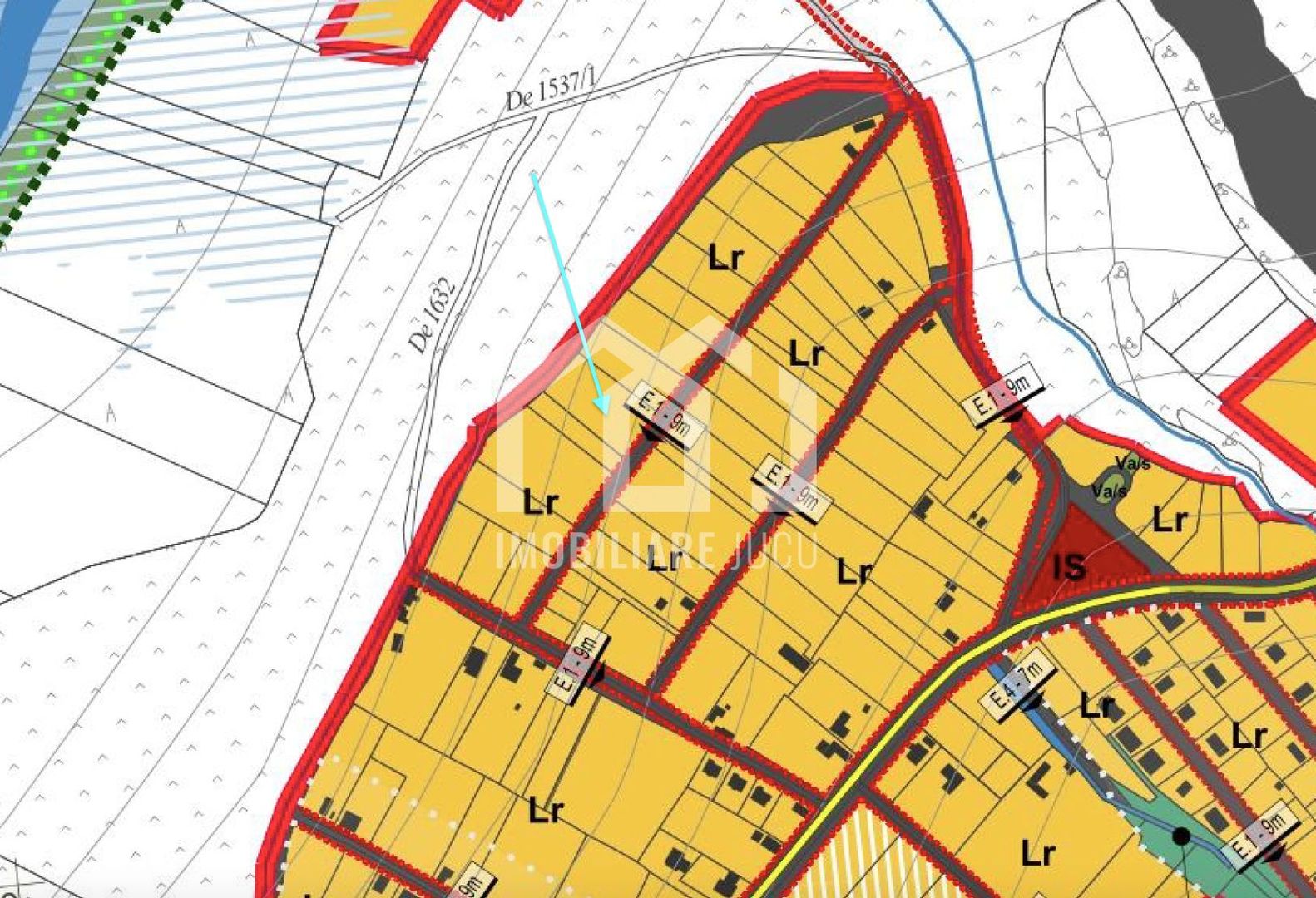 Teren cu priveliște | 1.900 mp și front 32 m – Jucu de Sus - Schiță 3