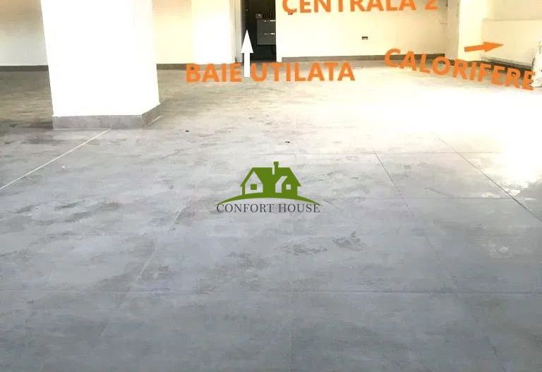 Spatiu comercial nou amenajat 2 intrari/2bai/2centrale/PVC tripan - Poză 11