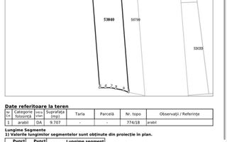 Teren intravilan în -Paleu 9.707 mp | Potențial excelent de investiție - Poză 2