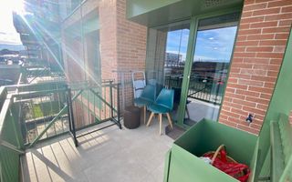 Apartament modern 2 camere, mobilat complet, balcon si parcare - Poză 10