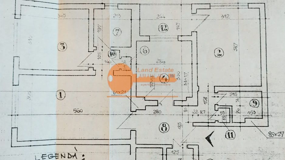 3 camere Tei la 600m de Facultatea de Constructii - Schiță 7
