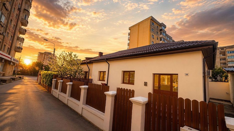 Casa compet renvoata Piata Mihai Viteazau Ploiesti, curte - Poză 1