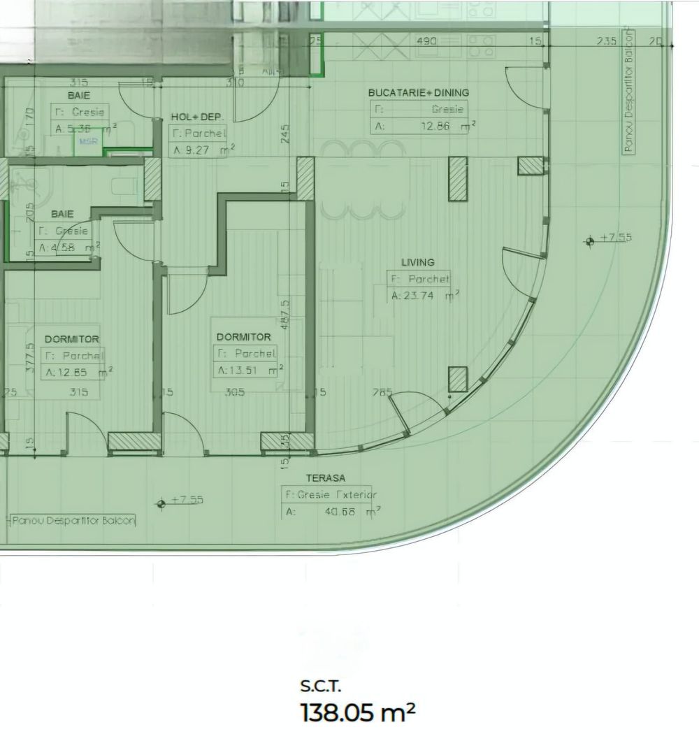 3 Camere Lux, Vedere Directă la Mare, White Titanic, Mamaia Nord, in Rate - Poză 13