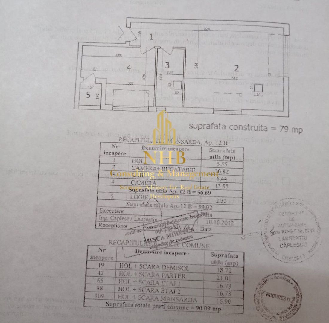Apartament de 2 camere complet mobilat zona Damaroaia - Poză 12