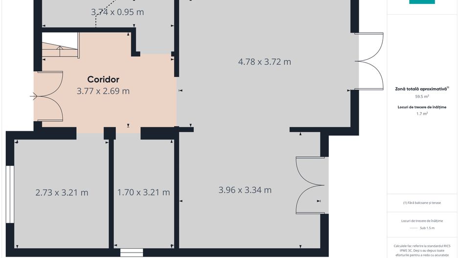 Duplex solid 120 mp, intimitate și calm in Chisoda - Poză 6