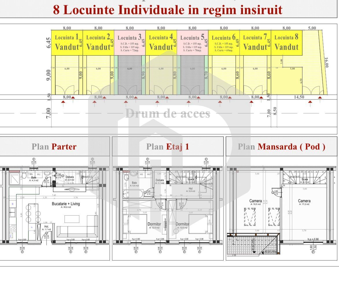 Casa - 4 Camere - 119mpu + Gradina - Cristian - Dezvoltator- La cheie - Poză 5