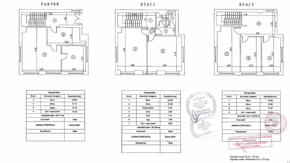 OPORTUNITATE- VILA, 7 CAMERE | PIATA VICTORIEI| LOC DE PARCARE - Schiță 23