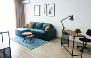 PLAZA ROMANIA, 2 camere, decomandat, 59 mp, mobilat-utilat, prima inchiriere