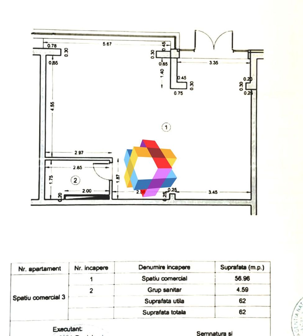 Spatiu comercial zona Coresi  - 62 mp - Poză 5