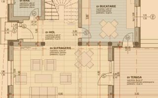 Casa Individuala cu 4 camere si 270 mp de curte, în Cristian - Poză 14