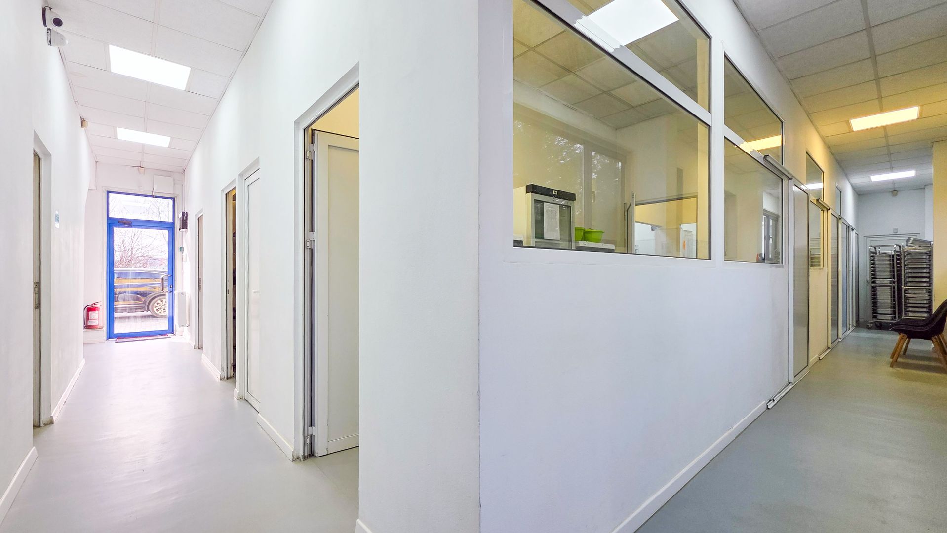 Spațiu industrial–afacere catering la cheie, teren&hală 750 mp S+P+1E - Poză 22