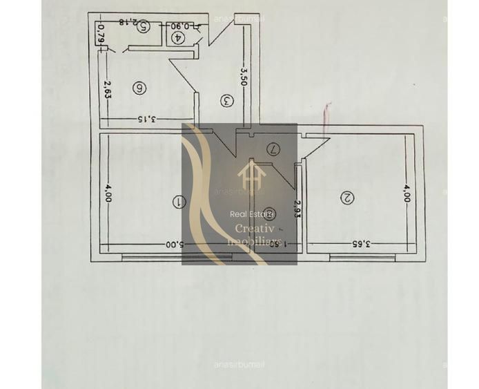 Închiriere 2 camere – ideal locuință / studio / birou - Poză 9