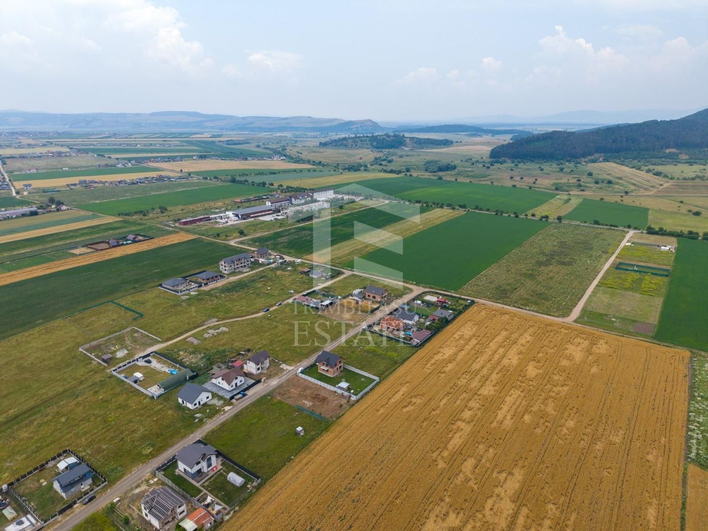 Sanpetru |Teren intravilan 733mp | 3 fronturi stradale - Poză 19