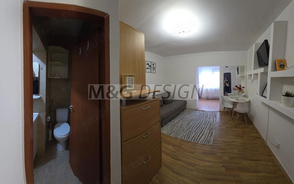 Garsoniera  zona Freidorf cu centrala - Poză 6