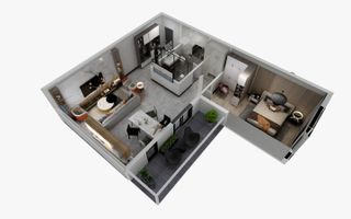 Apartament 2 camere complex nou Torontalului - Poză 1