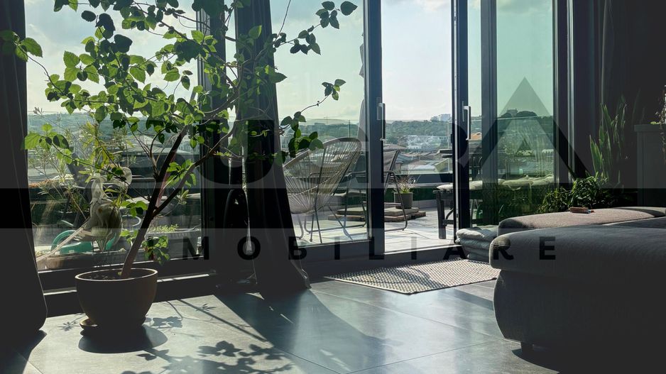 Penthouse ultrafinisat 120mp, 2 parcari, terasa 45mp, cartier Borhanci - Poză 5