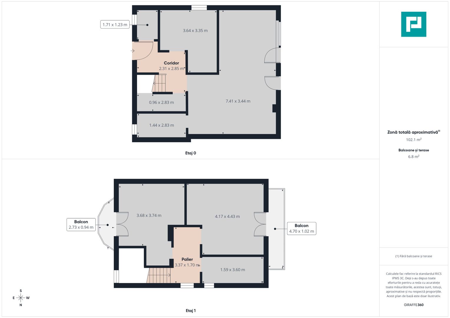 Duplex spațios 102 mp utili, teren 350mp in Covaci - Poză 6