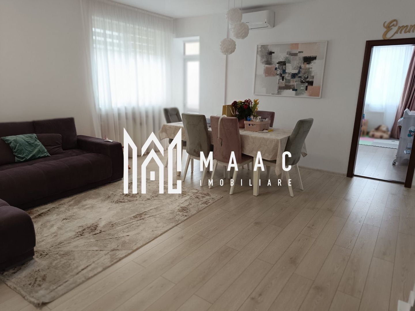 Apartament 3 camere | Etaj3 | Balcon | Pivnita | Valea Aurie - Poză 1