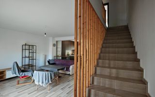 Vila tip duplex S+P+E cartier IZVOR Tarlungeni semimobilata179000 euro - Poză 9