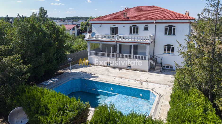 Domeniu privat 5.000 mp, cu reședință de 625 mp și piscină, Corbeanca - Poză 1