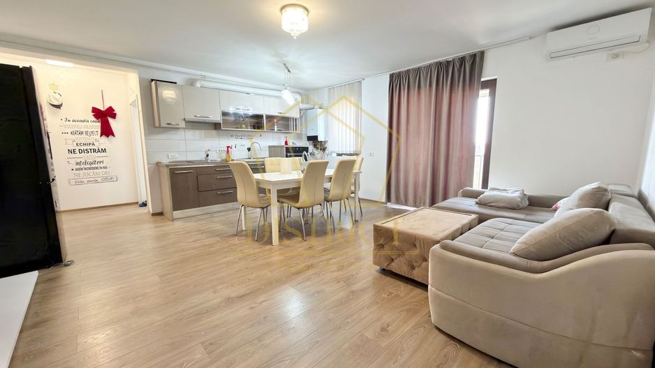 Apartament cu 3 camere complet mobilat si utilat la etajul 2 in Giroc - Chisoda. - Poză 2
