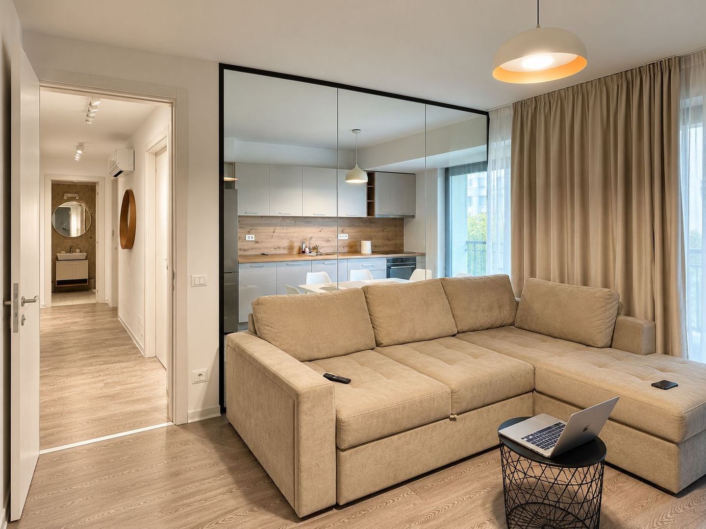 For Rent | Modern 2-Room Apartment | 55 sqm | Cloud9 Residence - Poză 3
