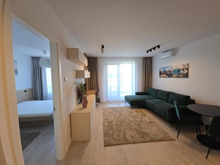 Prima Inchiriere 2 cam Mobilat Vedere spre padure Baneasa Greenfield - Poză 7