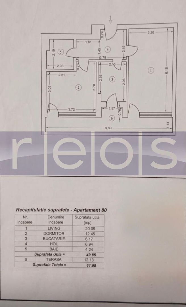VANZARE 2 CAMERE | UTILAT-MOBILAT LUX | 50 MP | TERASA | COMPLEX ATRIA - Poză 15
