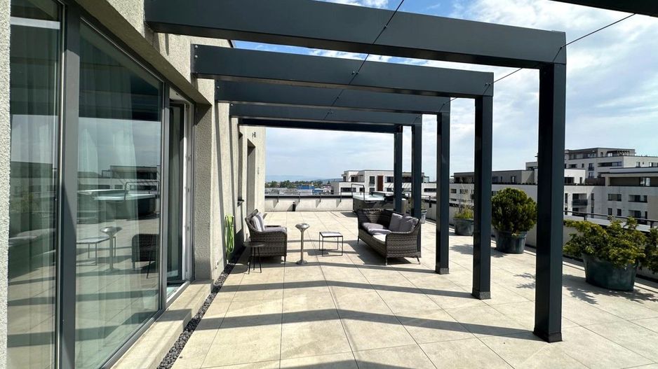 Vânzare penthouse LUX 4 camere cu terasa de 122 mp zona Coresi - Poză 5